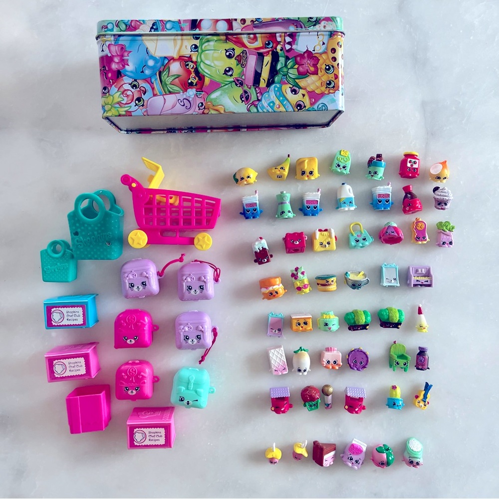 Shopkins bundle. 65 pieces!